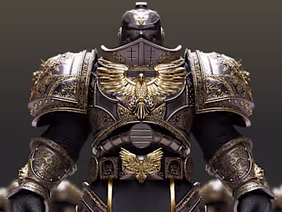 Galactic Guardian Armor for Unreal Engine