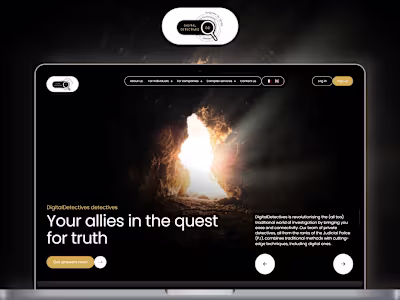 DigitalDetectives — UI/UX Design | WordPress | WordPress Plugin