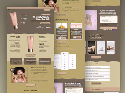 Aloe cream skincare