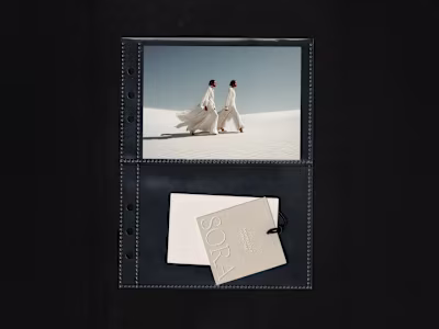 Brand Identity Development for SORA