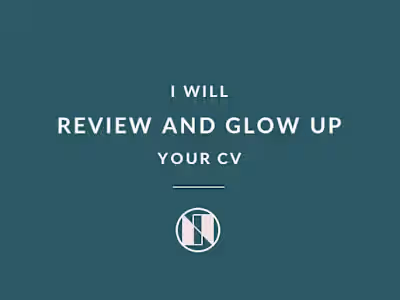 CV Review & Glow-up