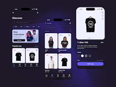 ⇪ e-commerce app