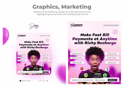 Graphics, Marketing Design