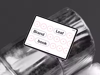 Leaf brand book - Unified, directed, branded.