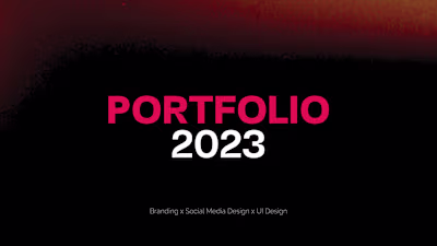 Design Portfolio 