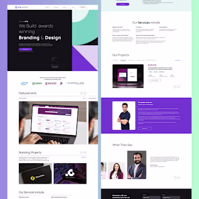 Award-Winning Landing Pages for XTA.design