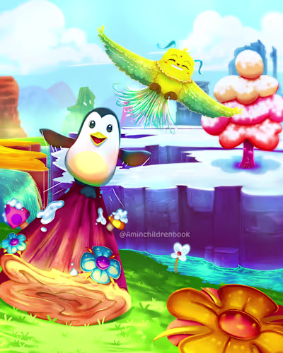 Momo & Pupu - Children's Book Illustration They really love ...