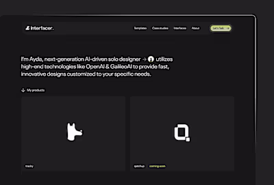 Framer template: Interfacer