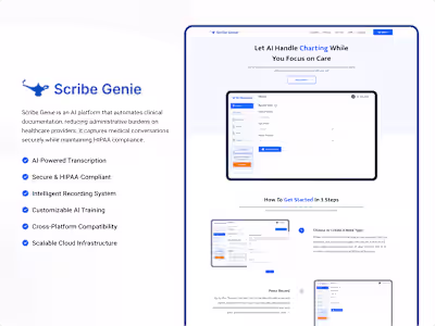 Scribe Genie – AI-Powered Clinical Documentation