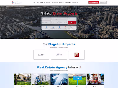 Real Estate Agency Website | WordPress Development & Integration