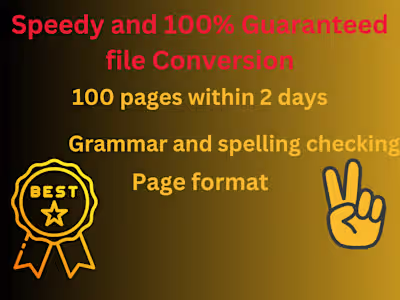 Rapid Image-to-Word-to-PDF Conversion