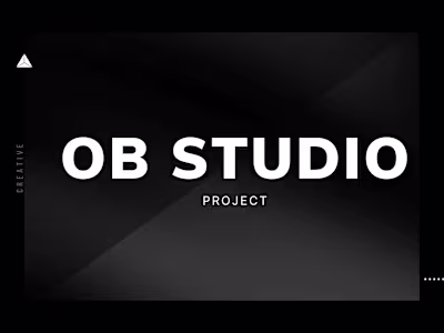 Full-stack developer – OB Studio