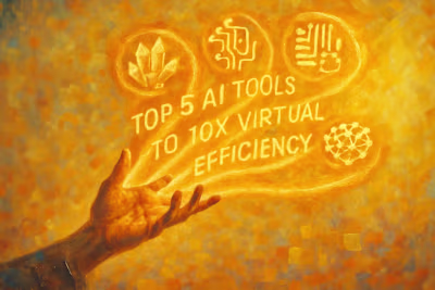 Top 5 AI Tools to 10x Your Virtual Assistant Efficiency