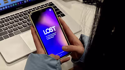 Lost - Way Finding UI UX Design