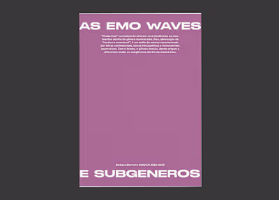 Emo waves - zine : Behance
