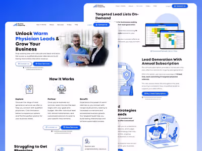 Wordpress Website For Doctors Prospecting 