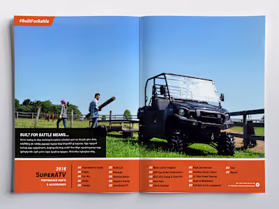 SuperATV 2018 Spring Catalog Concept