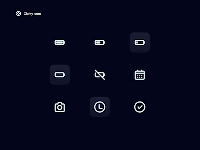 Clarity Icons Package