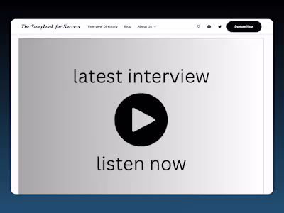 WordPress Development - Storybook For Success