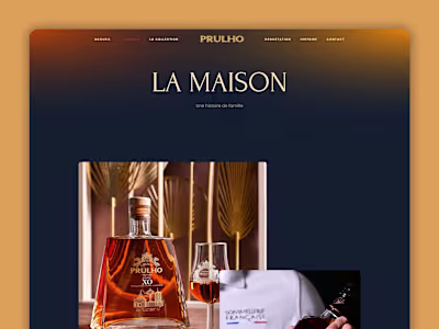 Cognac Pruhlo Website