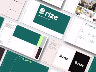 Rize Commerce Brand and Website Redesign