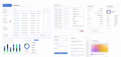 Modals for cryptocurrency payments platform
