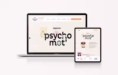 Website Design for a Psychomotor Therapy Practice