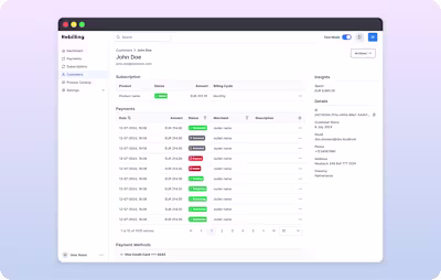 Payment Processing Platform redesign