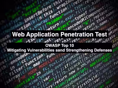 Web Application Pentest