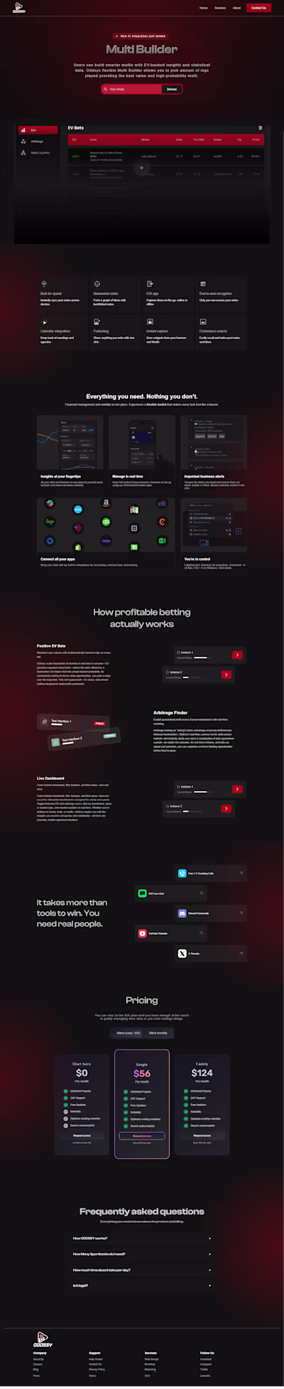 Responsive Landing Page Development