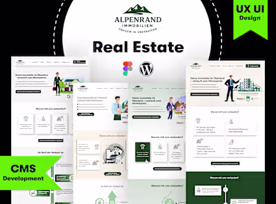 Real Estate Website UI/UX & WordPress Development
