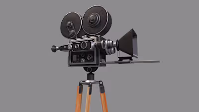 3D Vintage Camera