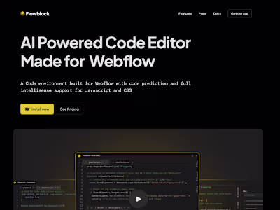 Flowblock - AI Code Editor