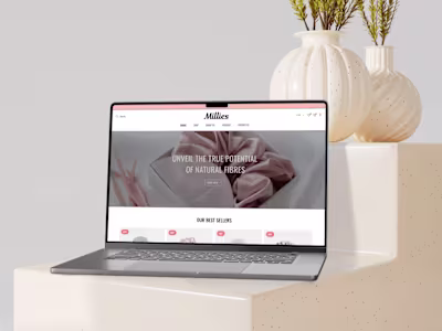 Millies Collection | E-Commerce Website 
