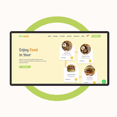 Full-stack Web Development | PWA | Office Eats