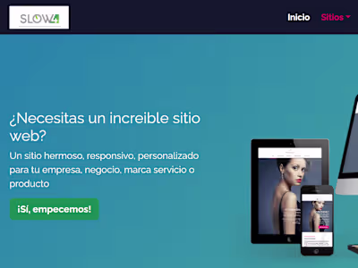 Prototipo Website creado integralmente con Html y Bootstrap