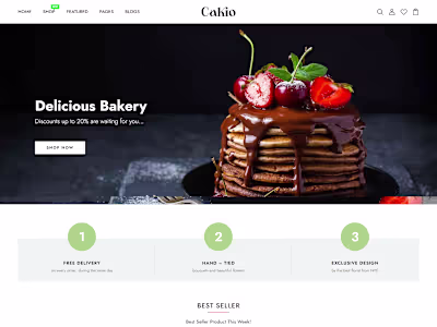 Shopify Bakery Store