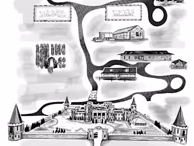 Kentucky Castle Site Map