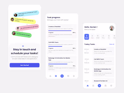
Task Management Mobile App Concept