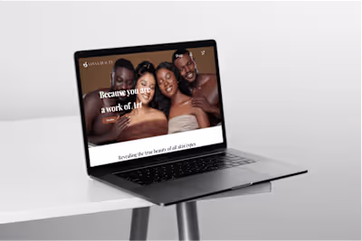 E-commerce Website for Sanaa beauty