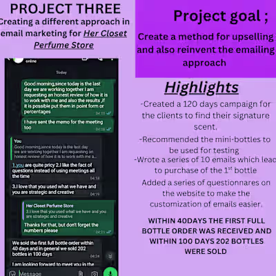  a method for upselling and reinvent the emailing approach 