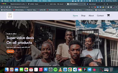 E-Commerce store