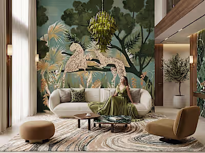 Exotic Interiors | 2D Mood board to 3D Animated  Visuals 