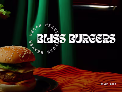 Bliss Burgers Brand Identity Development