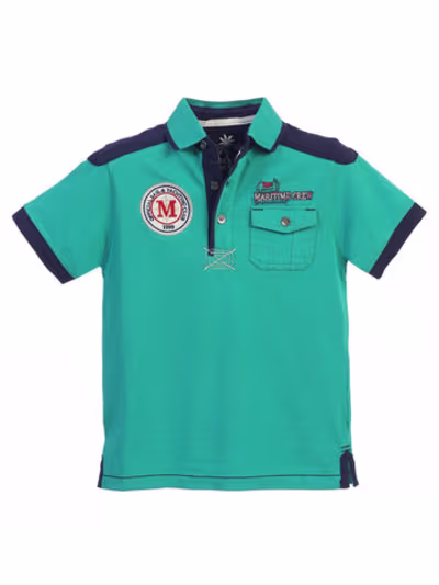 Boys’ Polo Shirts with Embroidery 