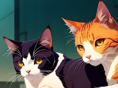 Ai Illustration Series: Anime Characters