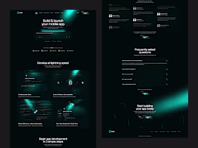 Syft Landing Page Design