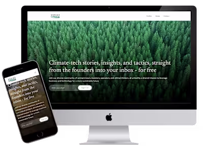 Webflow Design for series.green
