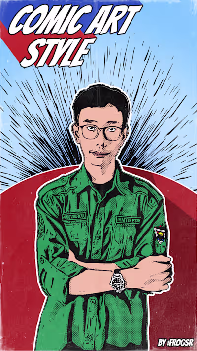 Comic Style Photo Manipulation