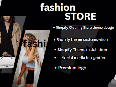 I will setup and design your shopify store and dropshipping webs